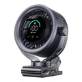 4000mAh Rechargeable Portable Clip on Fan-100-Speed Touch Control, LED Display, 360° Rotate Quiet Turbo Desk Fan, Small Battery Operated USB Fan for Stroller Bed Travel Camping Golf Gym