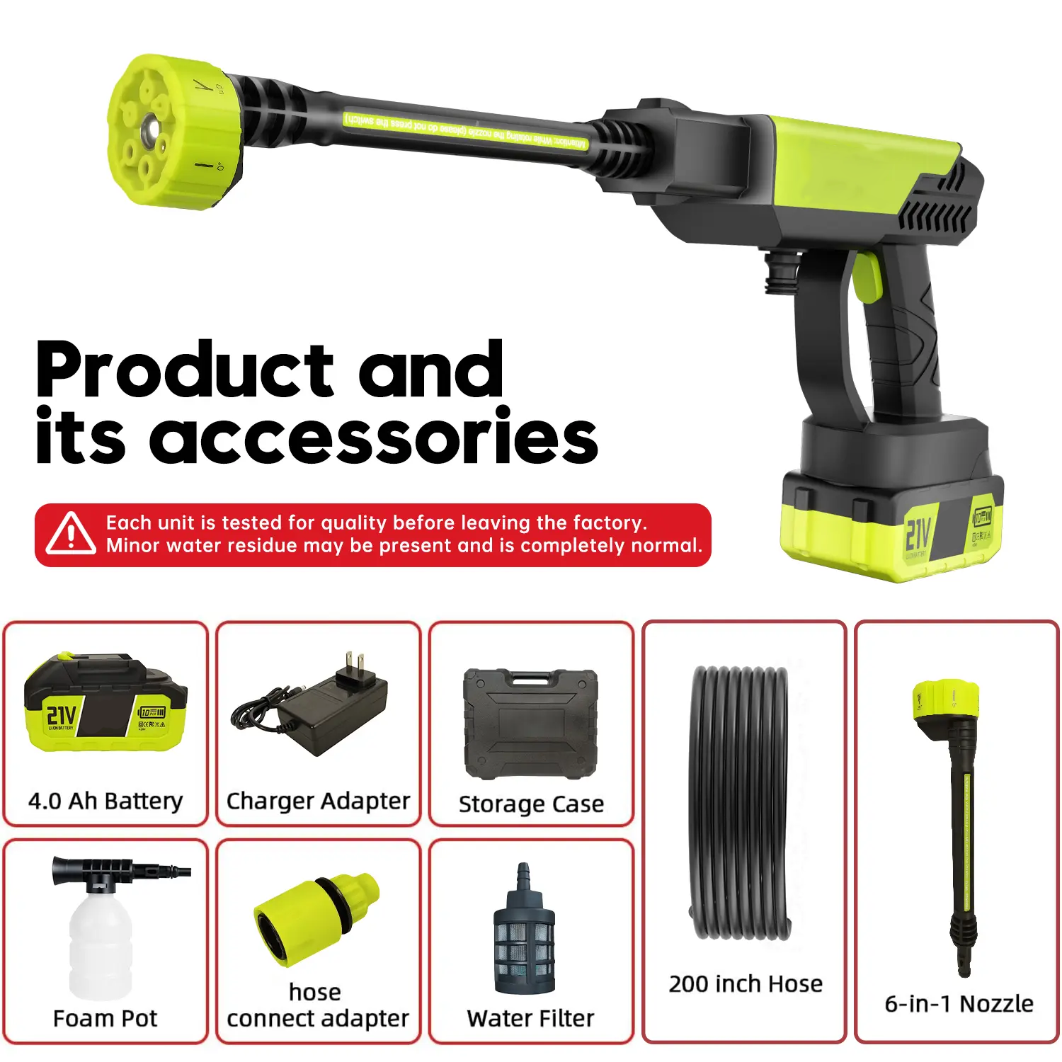 FathersDayGift  Cordless Pressure Washer