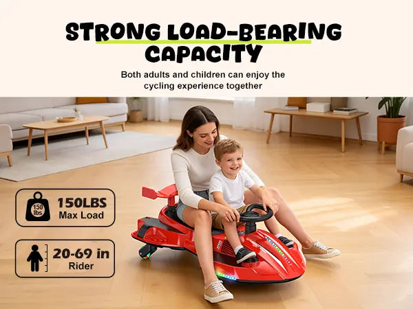 12V Electric Wiggle Car with Pedal