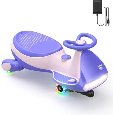 ⏰ LAST DAY 80% OFF 💥 N7 Classic Electric Wiggle Car with Pedal, Rechargeable Battery, Ride on Toys