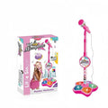 Unleash Your Child's Inner Pop Star! ThisKaraokeMicrophone Toy with Colorful LEDLights & Built-in MusicEncourages Singing,Boosts Confidence, and Makes aPerfectBirthday Gift for children Aged 3-8.Fun,Educational, and Hours of Entertainment!
