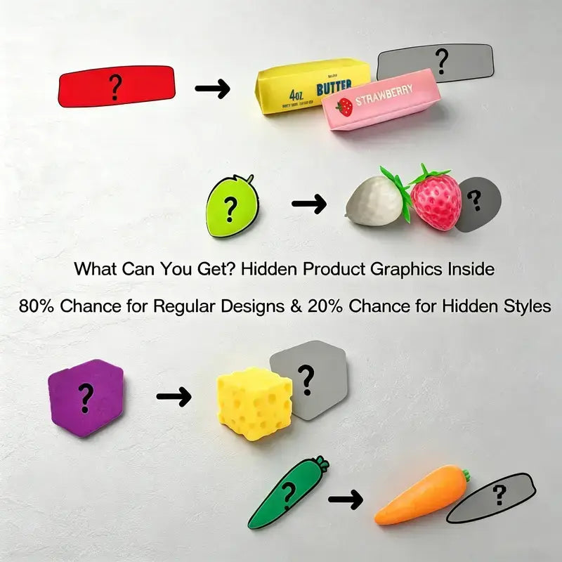 8-Piece Set Poke Box Malt Sugar Stress Relief Fidget Toys