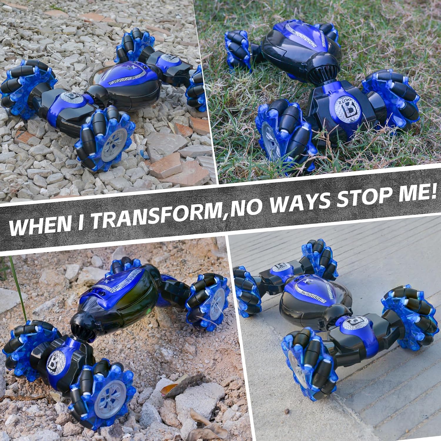 ⏰ LAST DAY 60% OFF 💥 Remote Control Car for Boys 8-12, Fast RC Car with 360° Rotations & Drifting, All-Terrain 4WD Off-Road remote car, Indoor & Outdoor, Best Gift for Boys & Girls (Birthday, Christmas, Holidays)