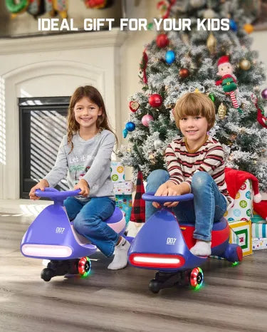 ⏰ LAST DAY 80% OFF 💥 N7 Classic Electric Wiggle Car with Pedal, Rechargeable Battery, Ride on Toys