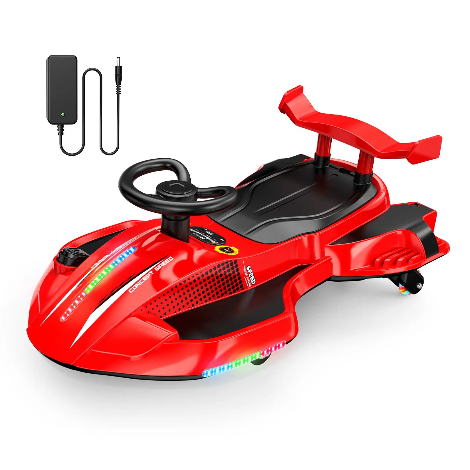12V Electric Wiggle Car with Pedal
