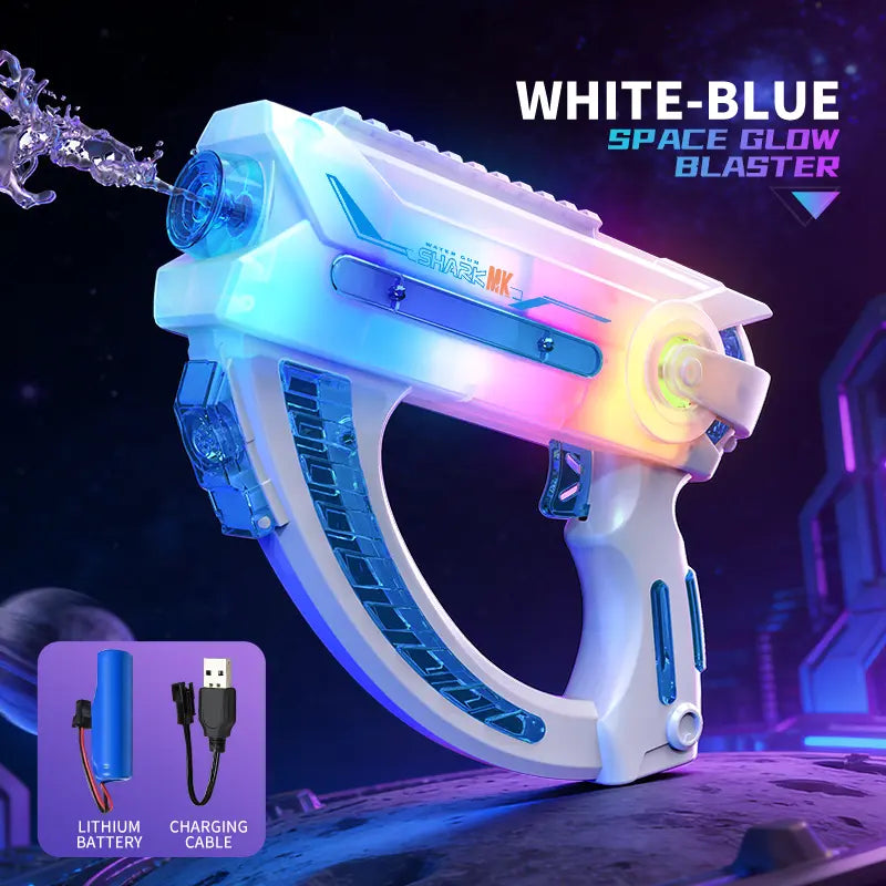 Electric Glow Water Blaster 320cc 32FT Long Range Summer Party Toy