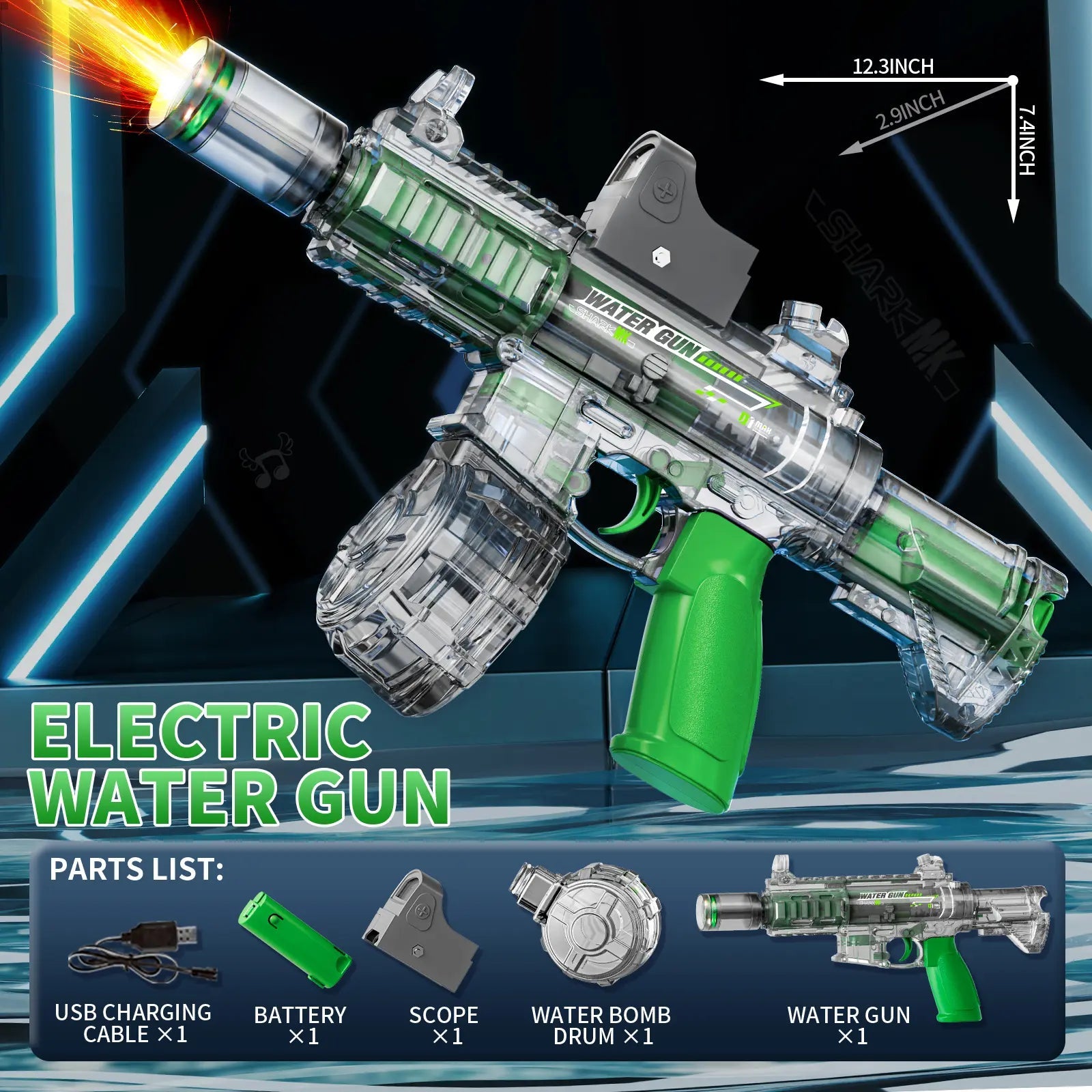 Ultimate Battle Electric Water Gun