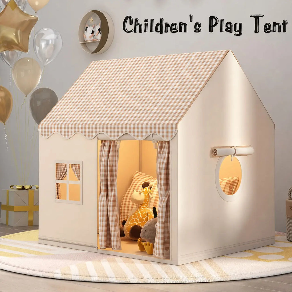 Round Grid Window Playhouse, Outdoor Playhouse