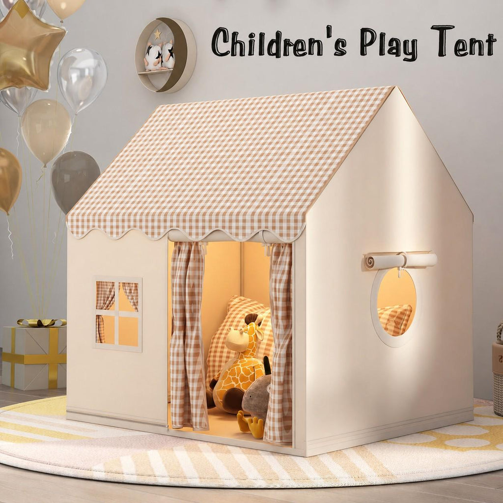 Round Grid Window Playhouse, Outdoor Playhouse