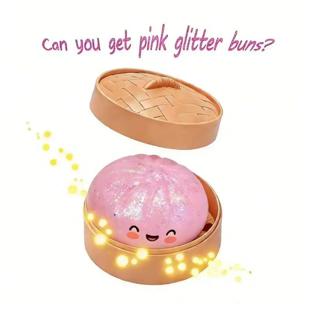 12pc Cute expression big bun Round decompression toy
