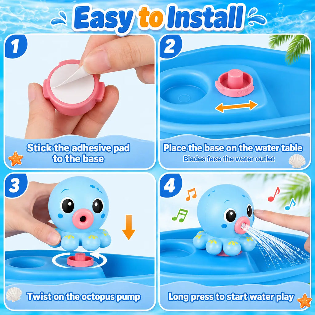 Octopus Water Pump for Step2 Water Table