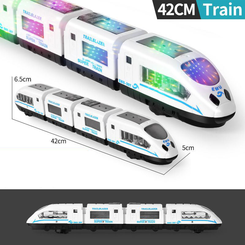 🚄 PROMOTION LIMITÉE -50% ! ✨ Train bullet électrique – Avec éclairage, détection d’obstacles et musique 🎵