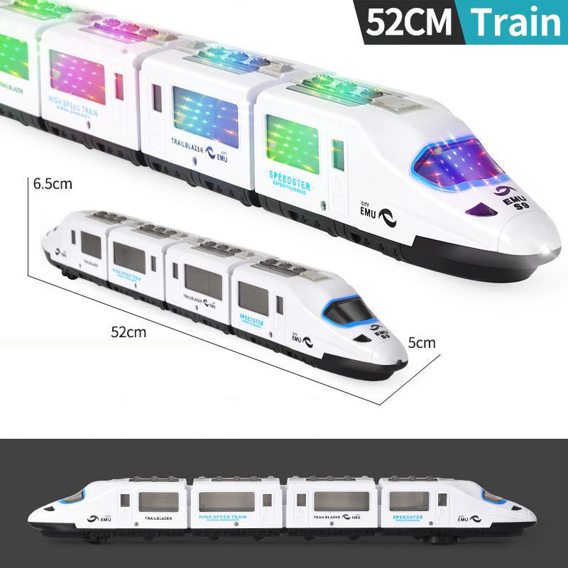 🚄 PROMOTION LIMITÉE -50% ! ✨ Train bullet électrique – Avec éclairage, détection d’obstacles et musique 🎵